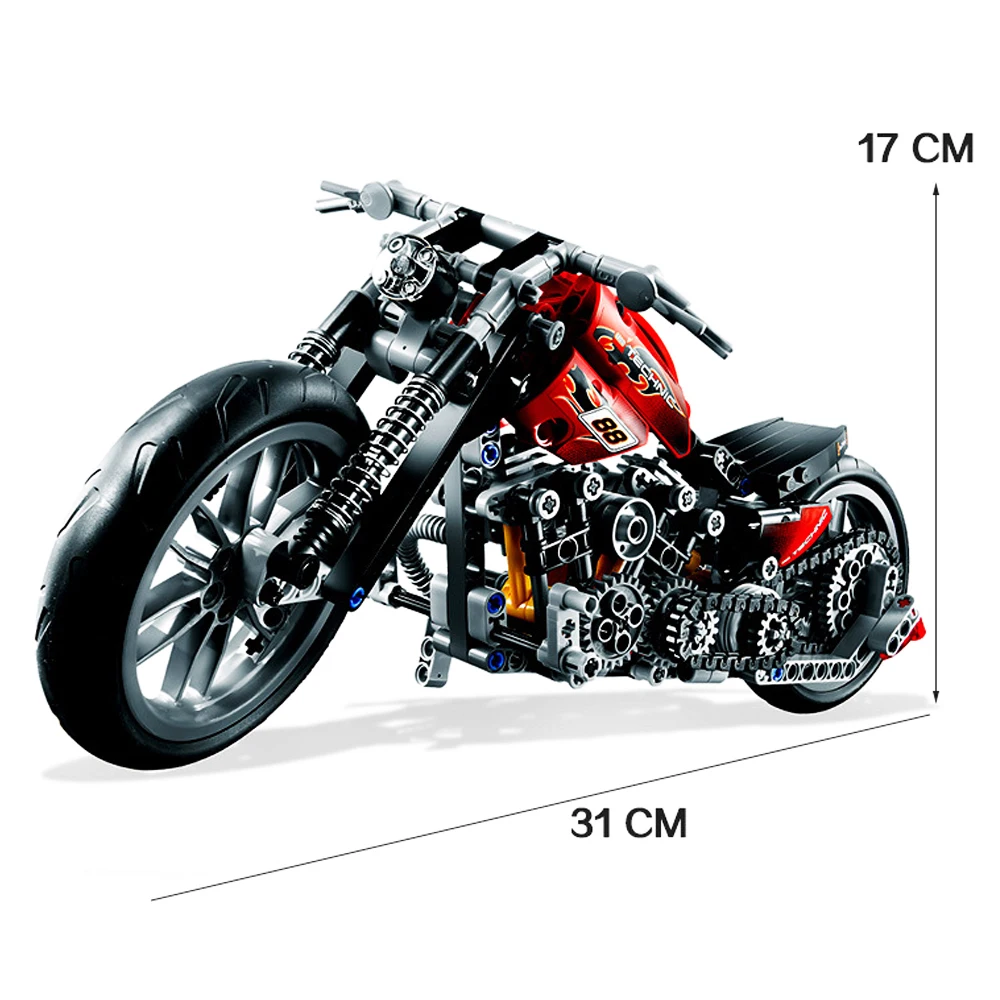 

Decool 3353 3354 Harley Vehicle Motor Bike Building Bricks 8051 Toys For Children
