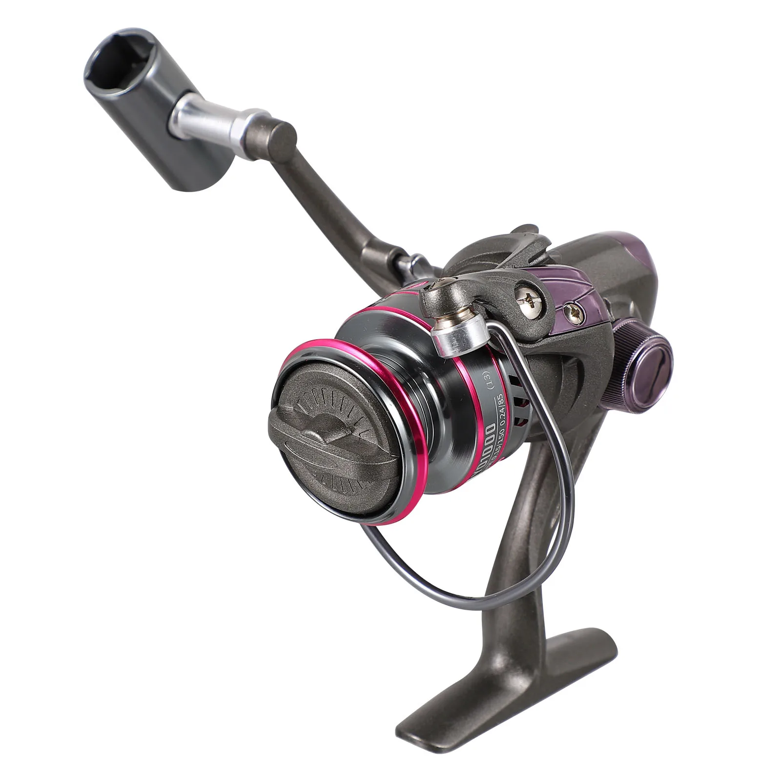 

1Pc Fishing Reel Safe Fine Durable Left Right Interchangeable Spinner Wheel Spinning Reel