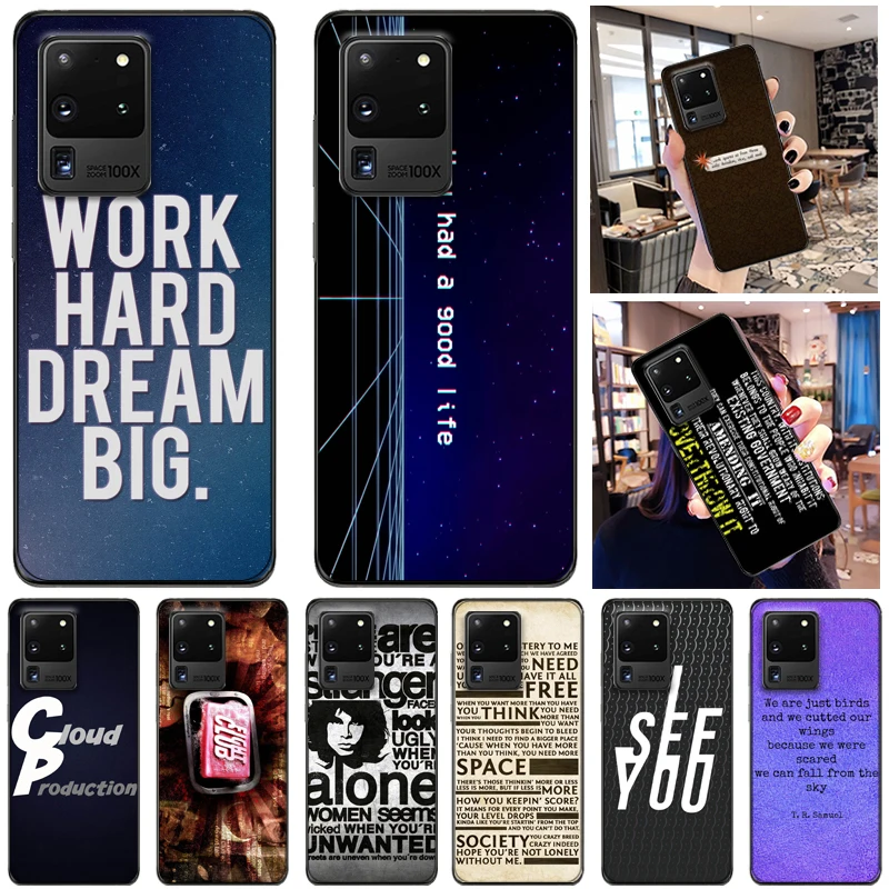 

Fashion Case For Samsung Galaxy S20 Ultra Phone Case Galaxy S20 Lite Case Soft Tpu Silicone Back Cover For Samsung S20 FE Shell
