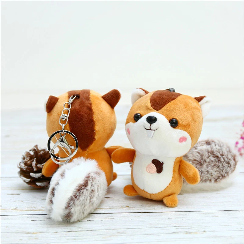 Симпатичная кукла-белка Успокаивающая белая Овечка ягненок брелок подвеска