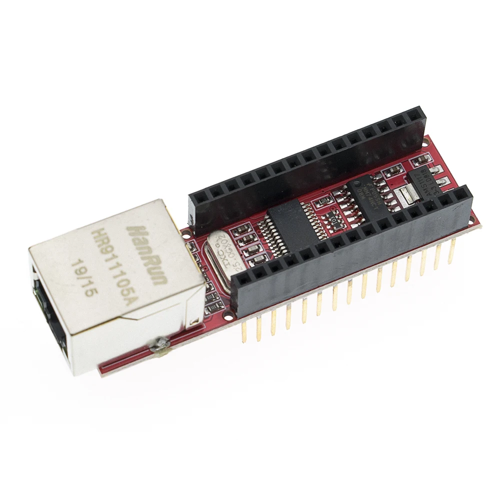 Сетевой экран V1.0 ENC28J60 для совместимого с arduino модуля веб сервера Nano 3 0