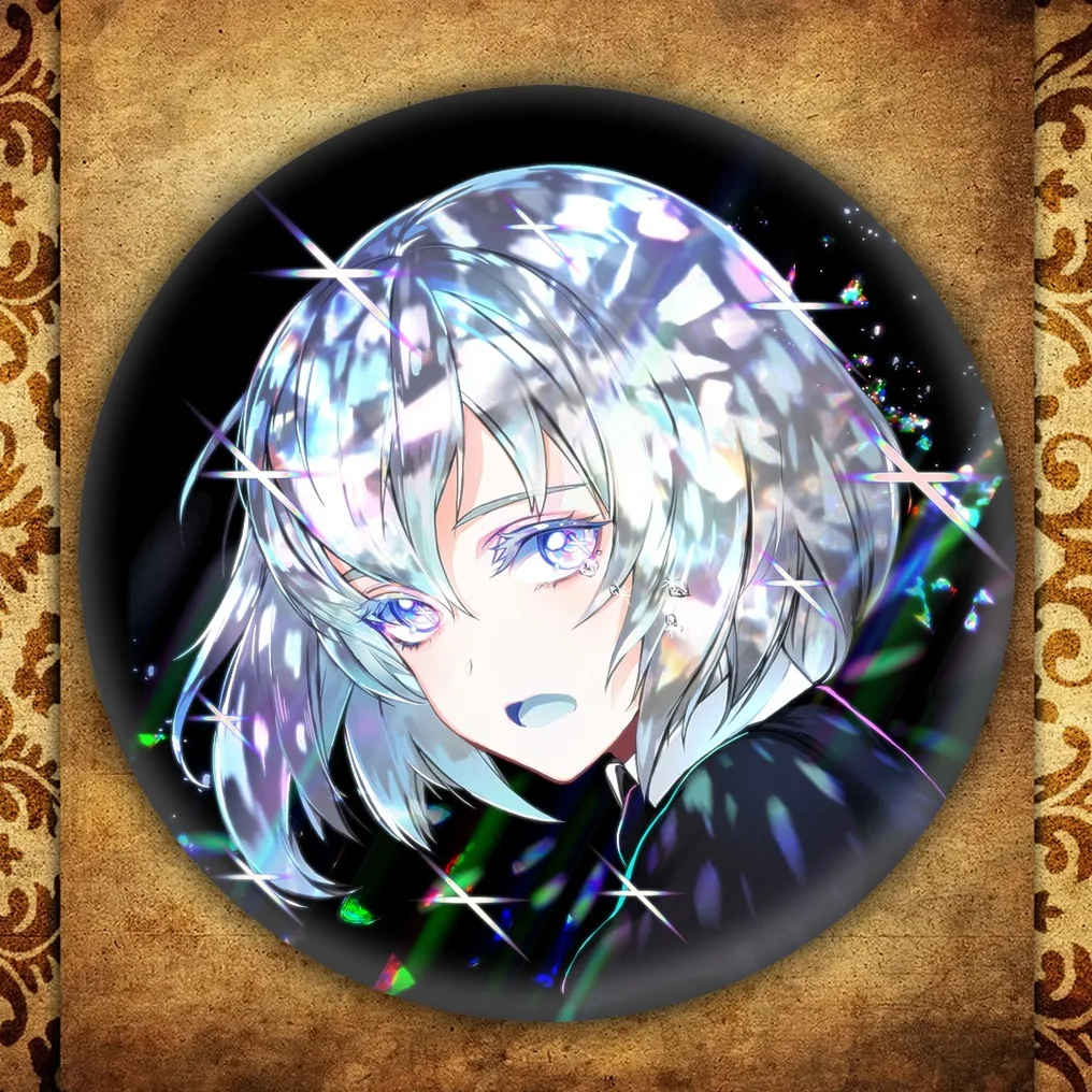 Японское аниме Houseki no Kuni бейдж с дисплеем модная мультяшная люстрая фигурка