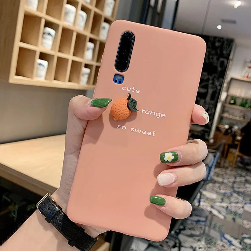 IPWSOO мультяшный 3D чехол для телефона с авокадо для huawei P30 Pro P20 mate 20 Nova 4 5i Honor 10 20 8X 9X Мягкий ТПУ силиконовый чехол Fundas - Цвет: AC8042