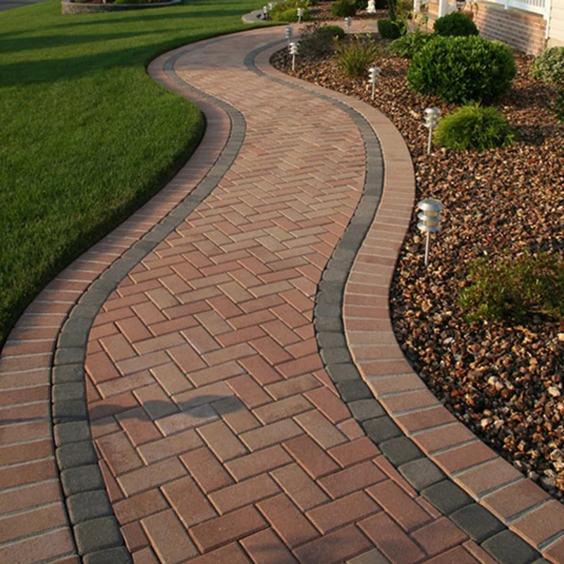 

DIY L-Shaped Rectangular Walk Maker Mold Reusable Concrete Molding Yard Patio Lawn Garden Walkway Pavement Paving Molds