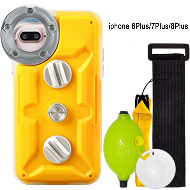 HD водонепроницаемый чехол для телефона с камерой дайвинга высоким содержанием