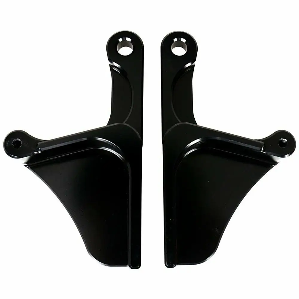 Черная заготовка алюминиевые Анодированные дверные ручки наборы Подходит для