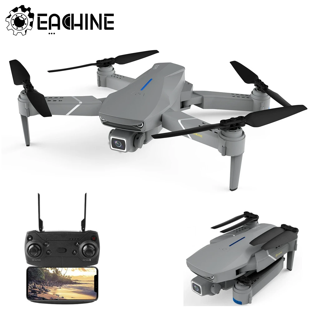Eachine E520S PRO Дрон RC Квадрокоптер с 4K HD камерой регулировка угла GPS WIFI FPV 16 минут время