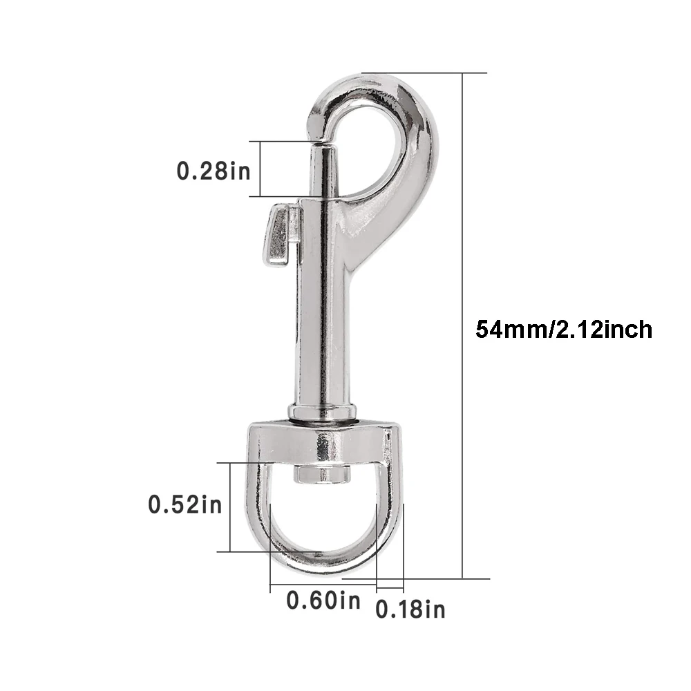 20 штук карабины для ошейник поводок соединяющий сверхмощный поворотный застежка