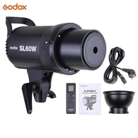 godox sl 60w 5600k sl 60w led video light wireless remote control with bowens mount for photo studio photography video recording