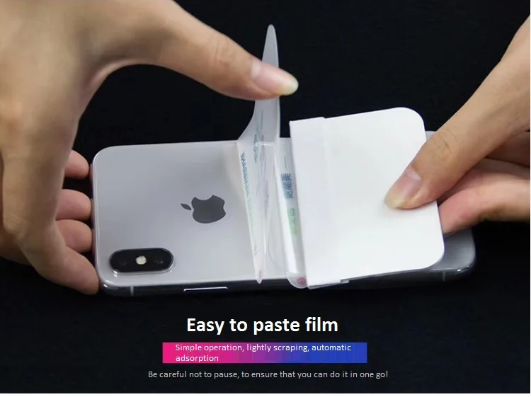 Прозрачная задняя пленка Aurora для мобильного телефона защитная мягкая iPhone 7 7P 8 8P X