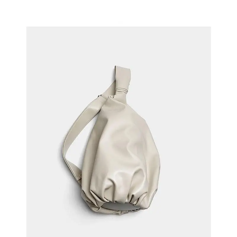 

New Fashion Light Luxury Light Chest Bag Fold Bag Fashion Outdoor Sports Shopping Large Capacity Women's Bag Messenger Waist Bag