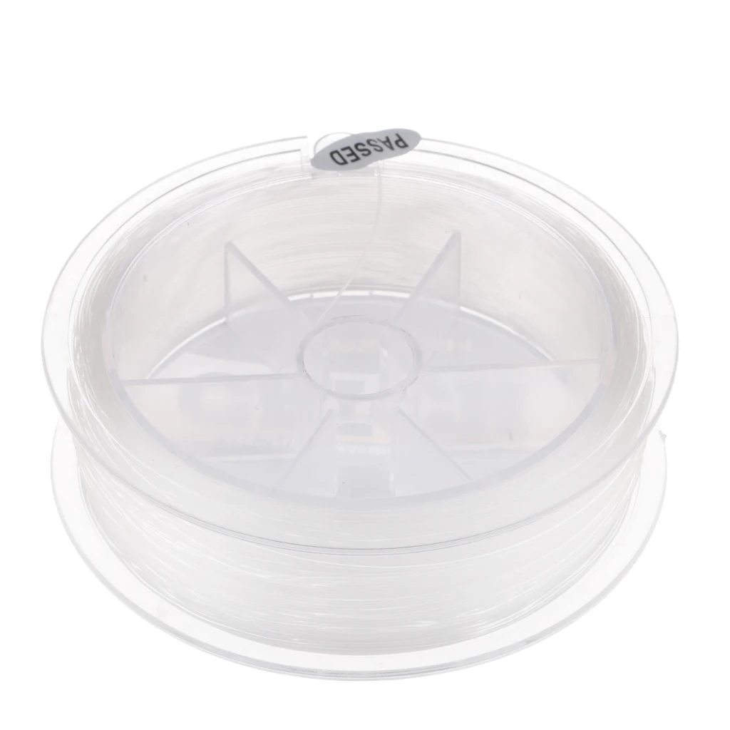 100m/109yds Fishing Lines Clear Fluorocarbon Line Angler Fish Accessory | Спорт и развлечения