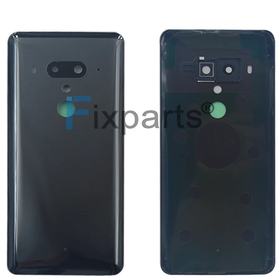 Новый корпус HTC U12 Plus Крышка батарейного отсека для задняя крышка с объективом