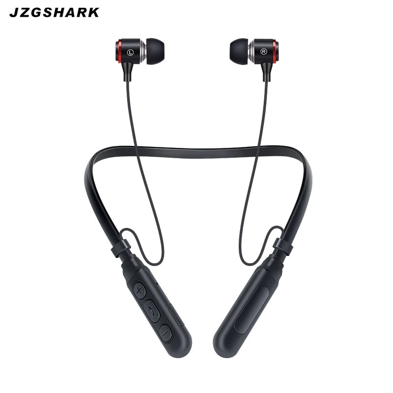 

Wireless Bluetooth 5.0 Earphones Magnetic Sport Running Neckband Noise Cancelling Headphones with Microphone for Huawei Xiaomi