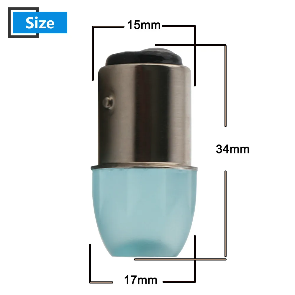 

10X 1.5W Lens 12V 2835 9 SMD LED Bulb P21W 1156 BA15S Py21/5w 1157 BAY15D Turn Signal Tail Light Brake Light White Pink Red Blue