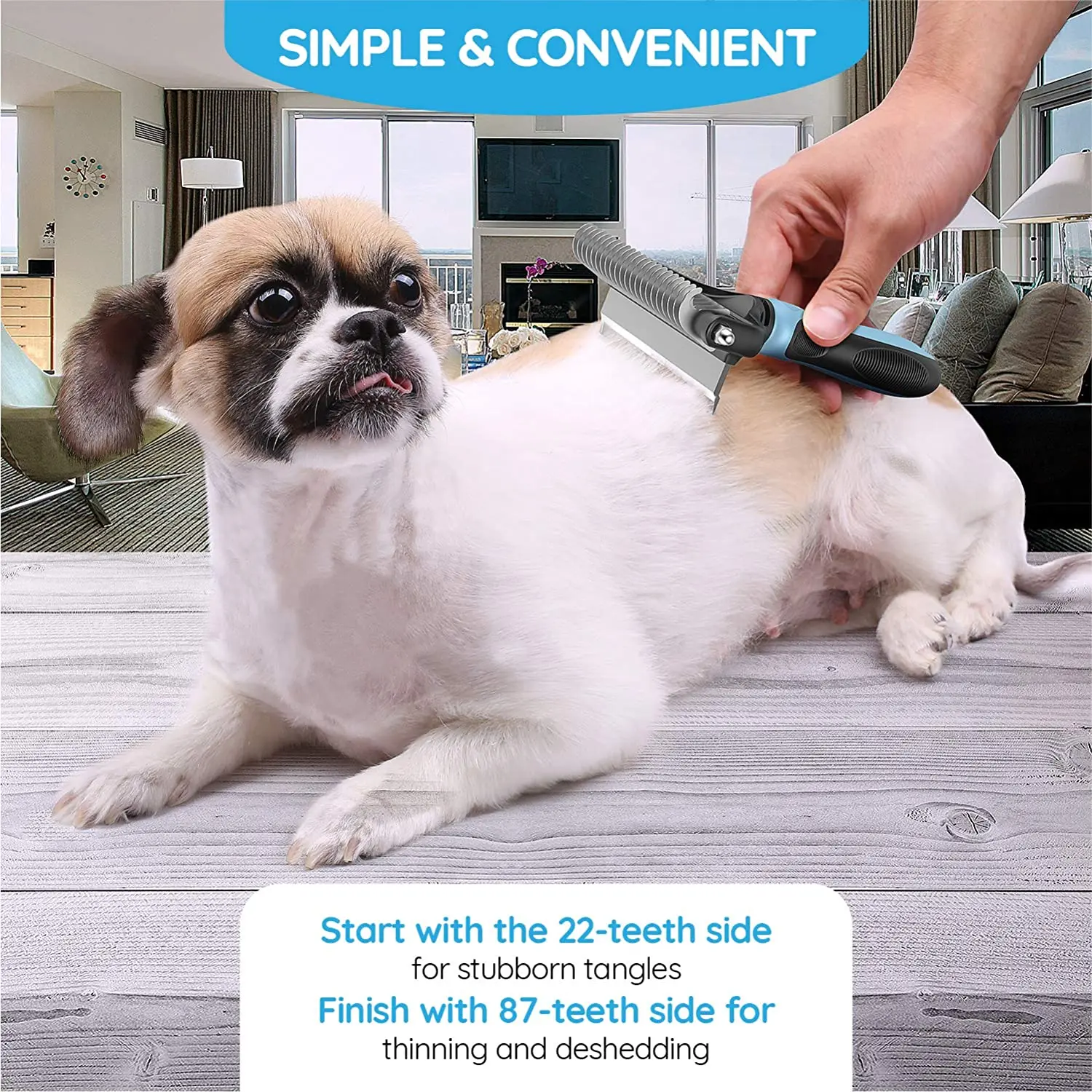 Pet аккуратные собака кисточки и супер Кот щетка 2 двусторонний Уход за лошадьми