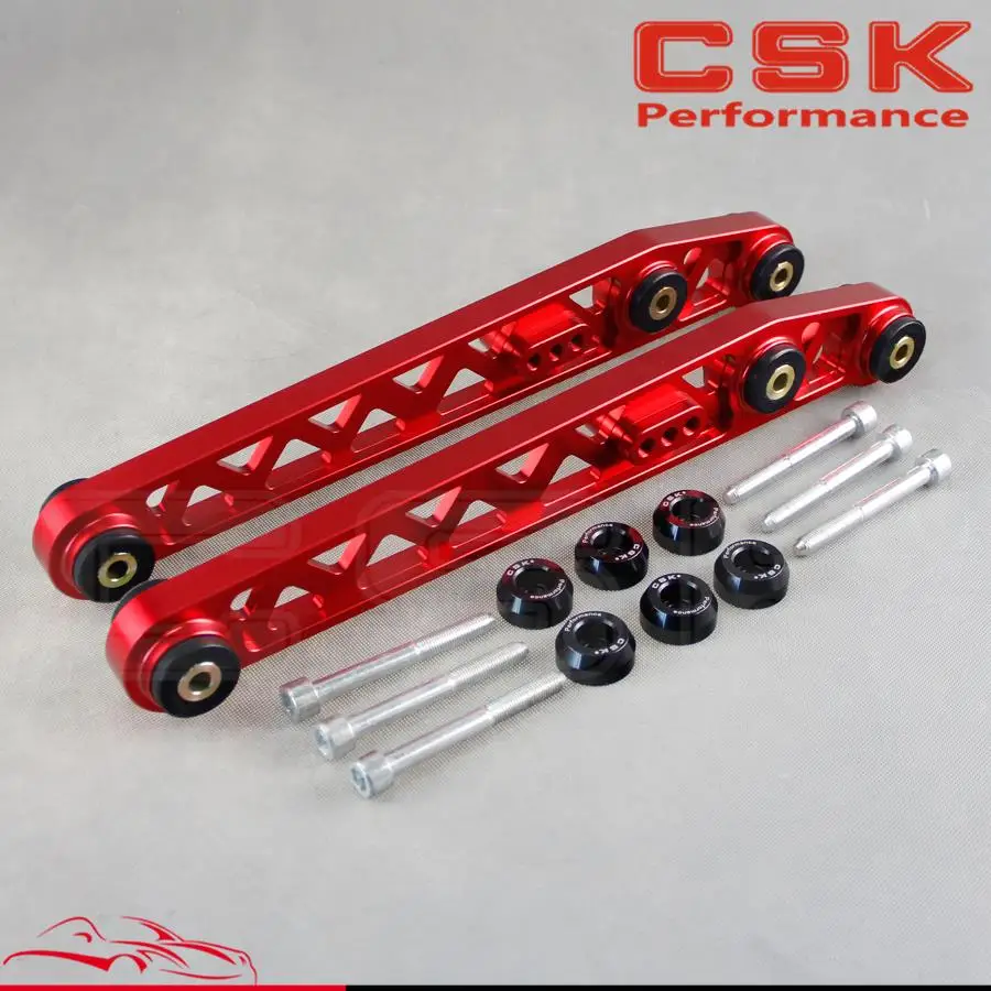 Задние нижние рычаги камеры LCA подходят для 96 00 Honda Civic EK EJ + Втулка Шайба