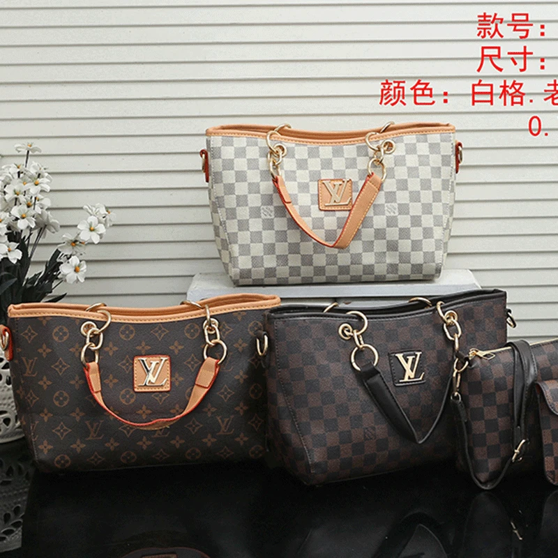 

Новинка 2021, роскошная дизайнерская сумка, женская сумка на одно плечо, сумка 3 в 1, сумка для матери и дочери 312