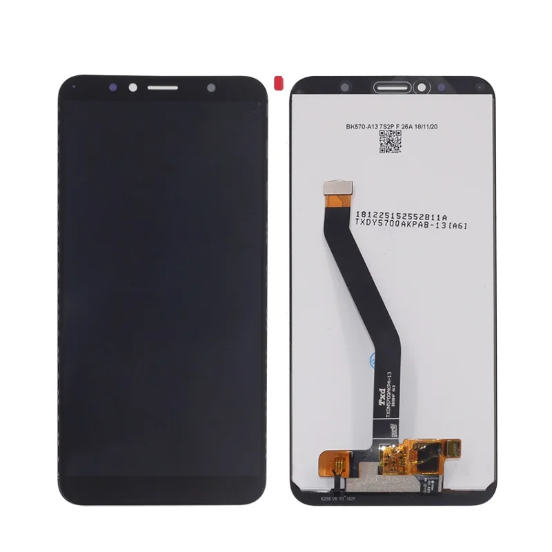 original for huawei honor 7c aum l41 lcd display touch screen repair parts with frame for honor 7c screen lcd display free global shipping