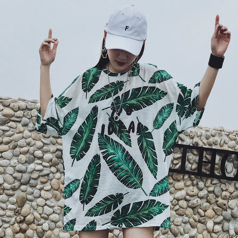 Футболка женская с коротким рукавом летняя большого размера|Футболки| |