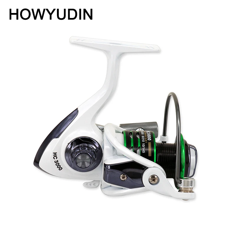 

12+1BB HC1000-7000 катушка рыболовная Без разрешения катушка для спининга Весь металл катушка для рыбалки Двухцветная чашка катушки для спининга