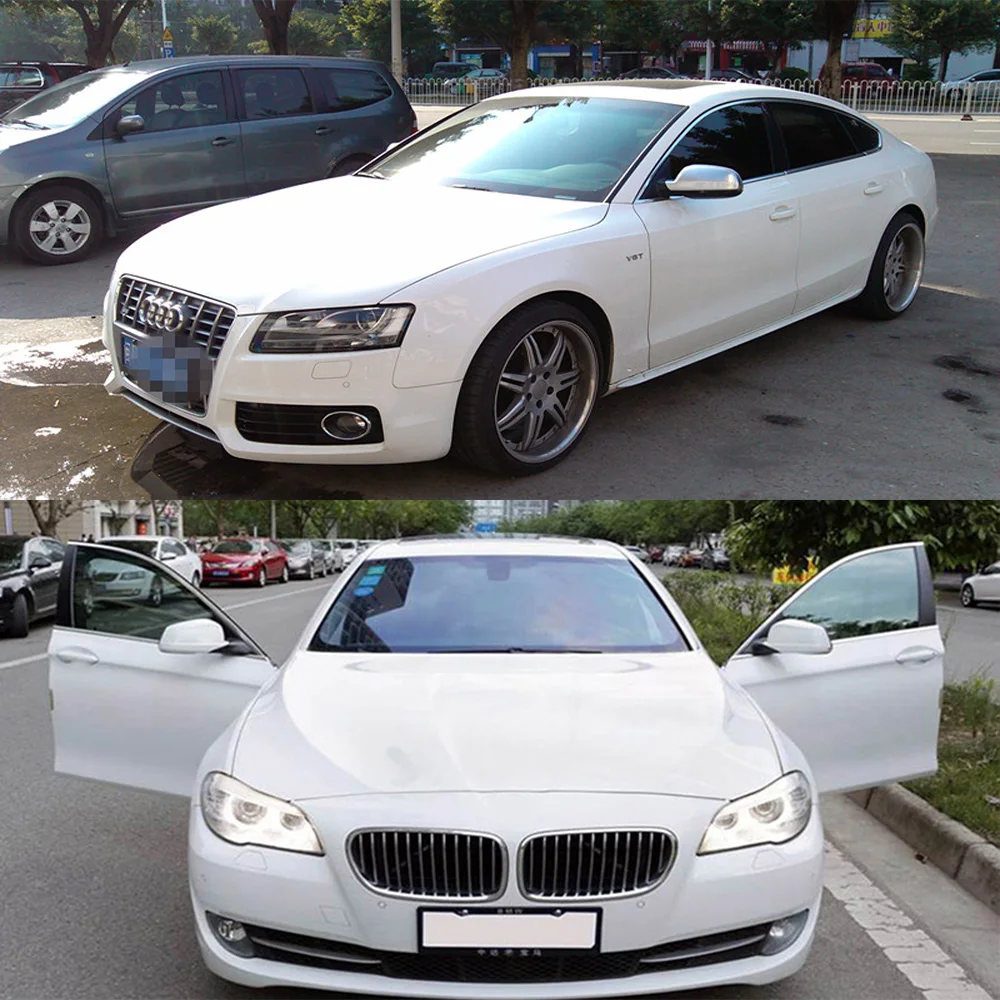 Светло-голубой цвет 65% VLT Автомобильная нано керамическая пленка солнечное