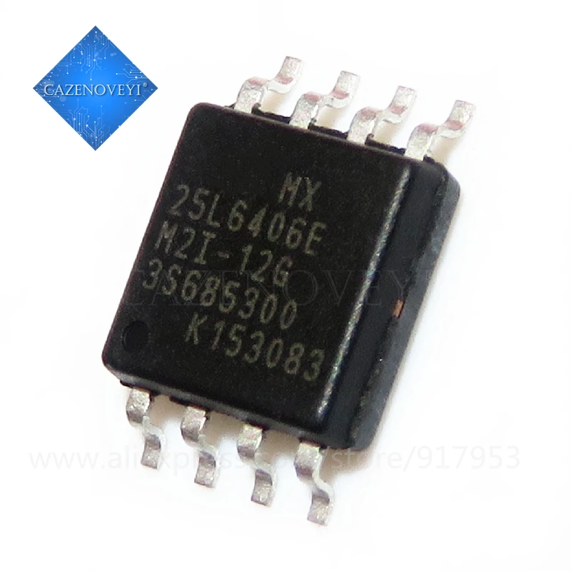 10 шт./лот MX25L6406EM2I-12G MX25L6406EM2I MX25L6406E 25L6406E лапками углублением SOP-8 лучшее качество в наличии