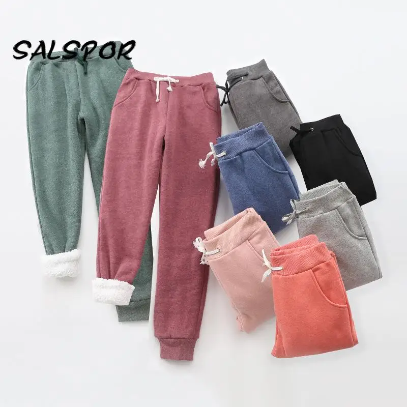 

SALSPOR Winter Women Leggings Thermal Keep Warm Legging Push Up Girls Femme Solid Color Hight Waist Thicker Pants Stretchy 2Xl