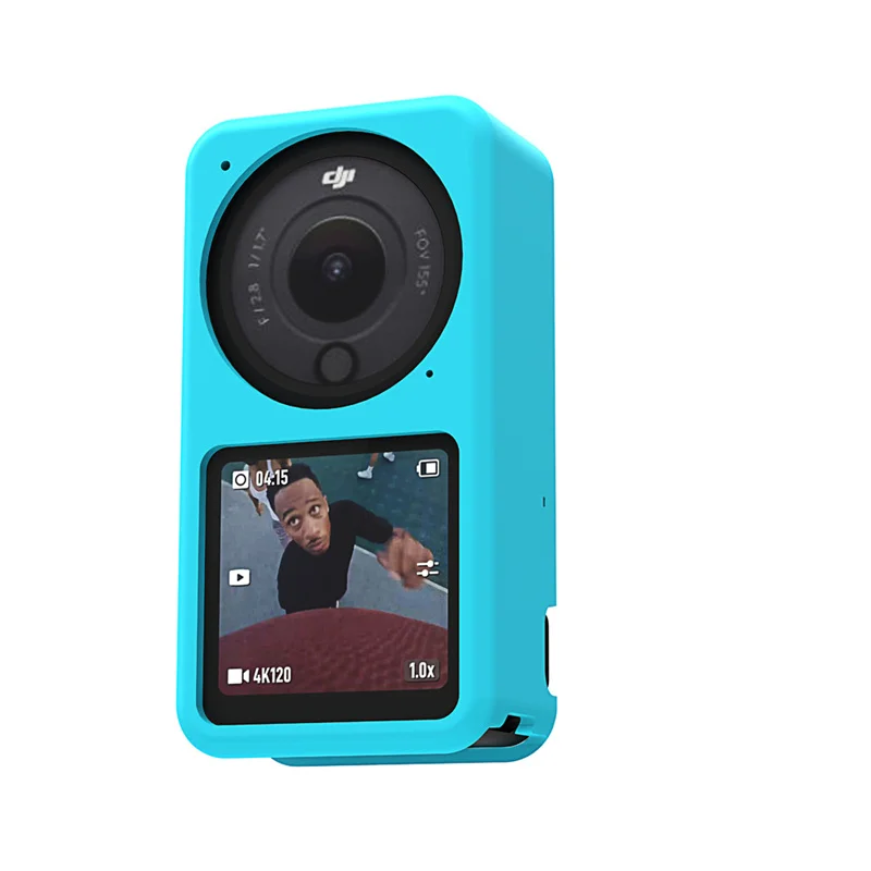 

1PCS Used For DJI Action 2 Silicone Protective Case Sports Camera Accessories Anti-Scratch Anti-Skid Dust Cover New Product