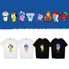 Футболка с коротким рукавом Kpop, для фанатов аниме, 2021