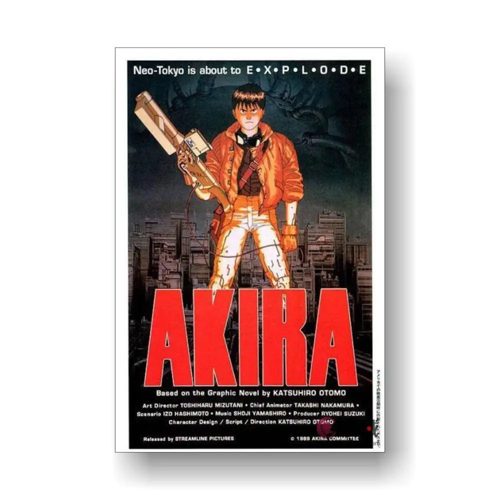 Кинопостер Akira 2001 (Размер: 24 ''x 36'') настенный художественный постер без