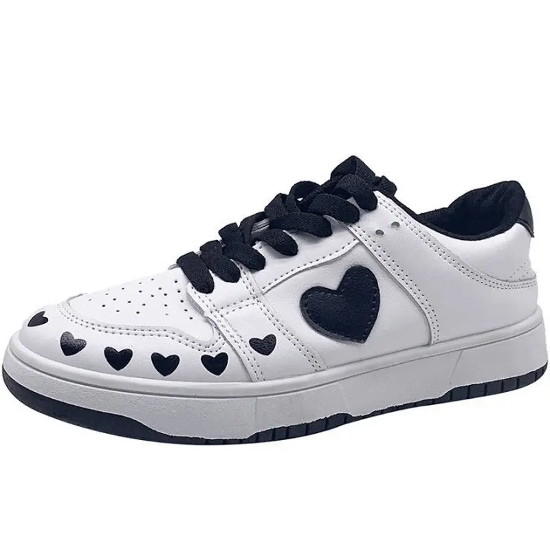 

Женские кроссовки 2021, Женская Белая обувь, женская повседневная женская обувь с сердечками, модель S153