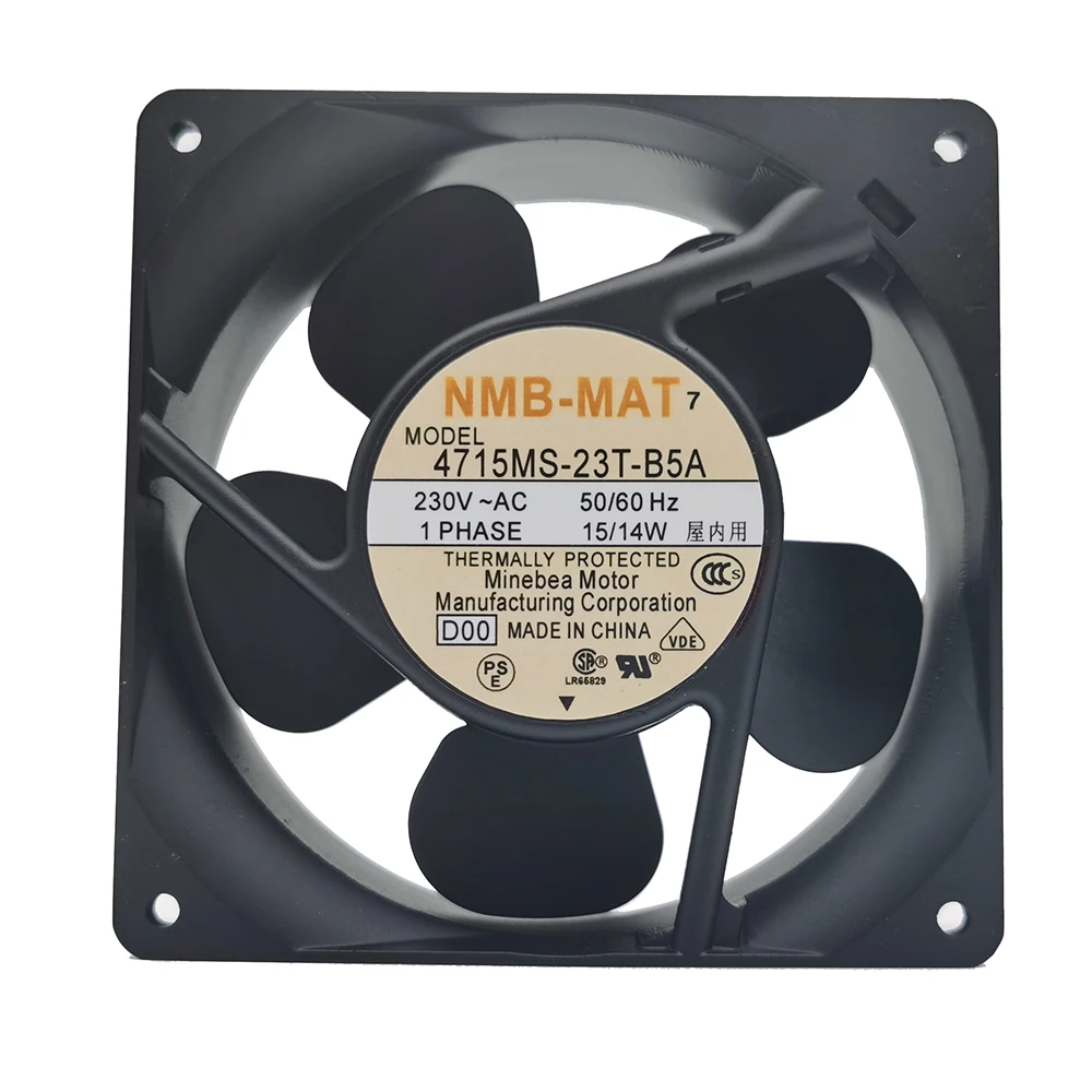 Вентилятор охлаждения Minebea 4715MS 23T B5A D00 12038 230 в 12 см новый с бесплатной