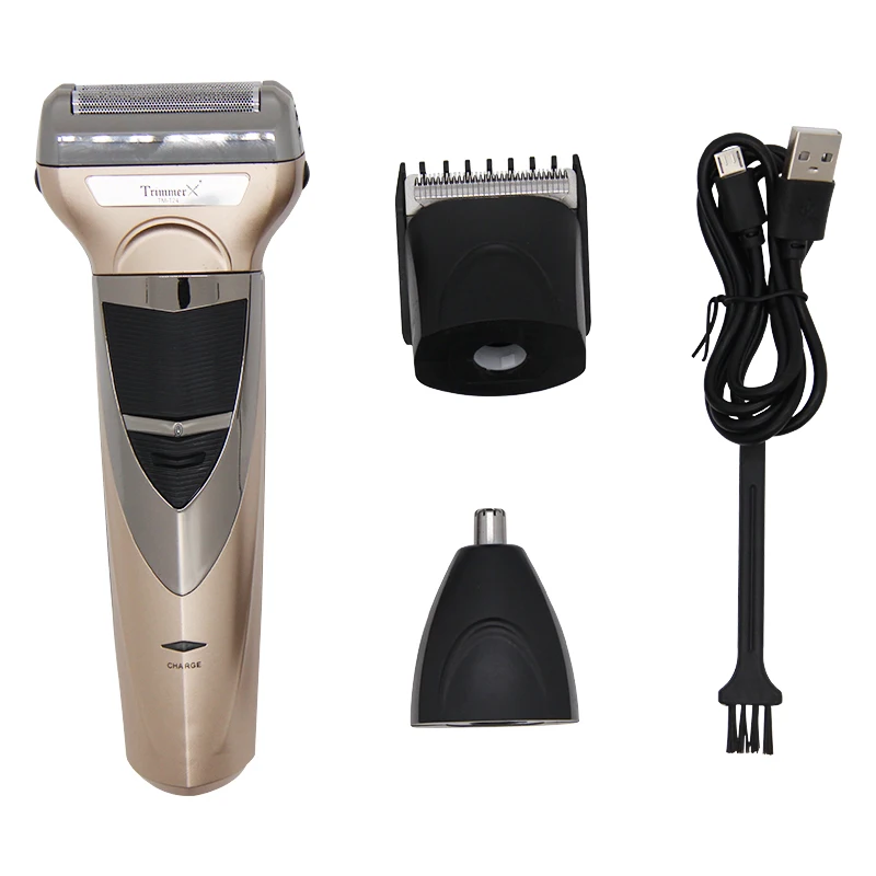 Facial body electric shaver grooming kit hair for men wet dry beard shaving machine all in one razor | Бытовая техника