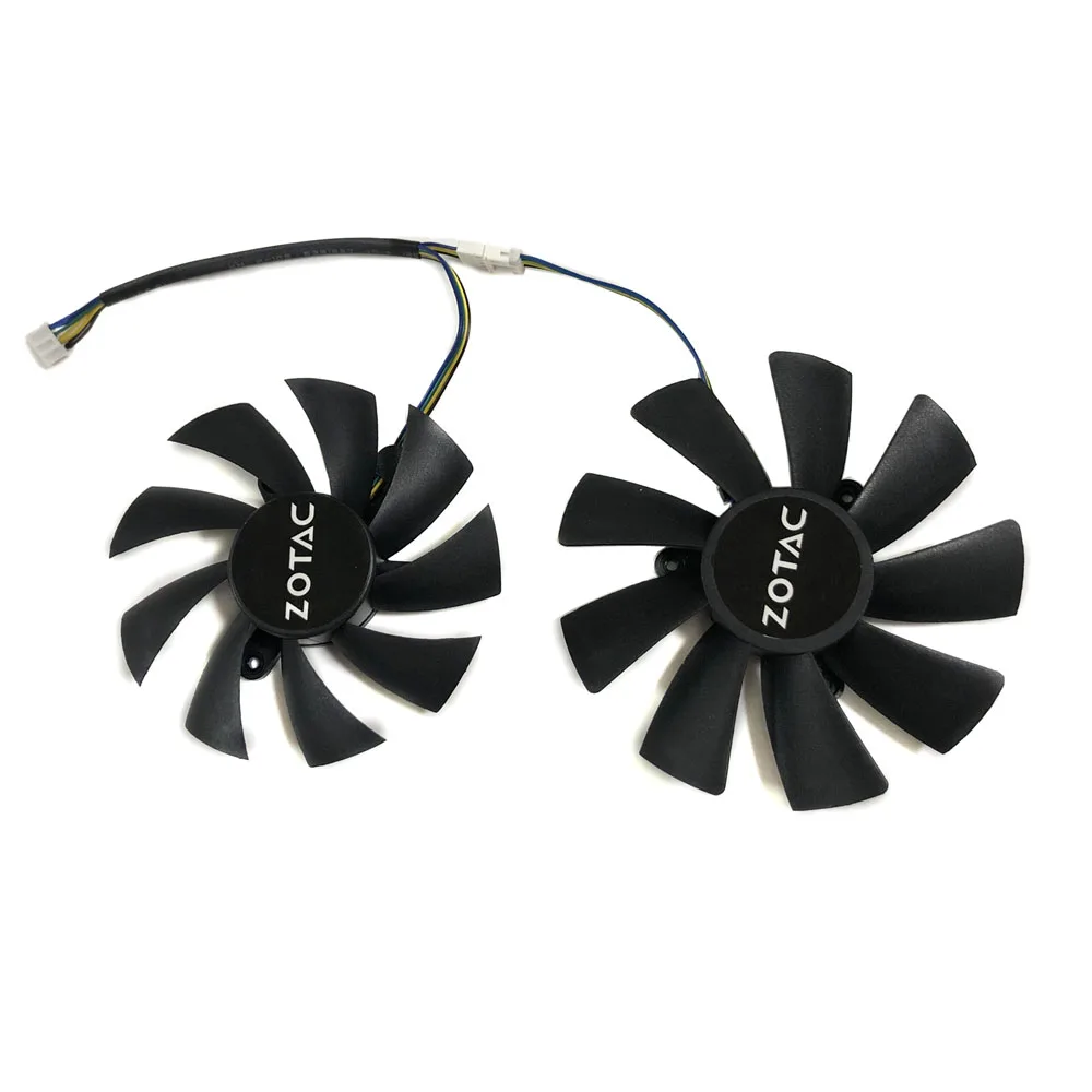 2 шт./комплект GAA8S2U(95 мм) GA92S2H(85 Φ для ZOTAC GTX 1080 Ti MINI 1070