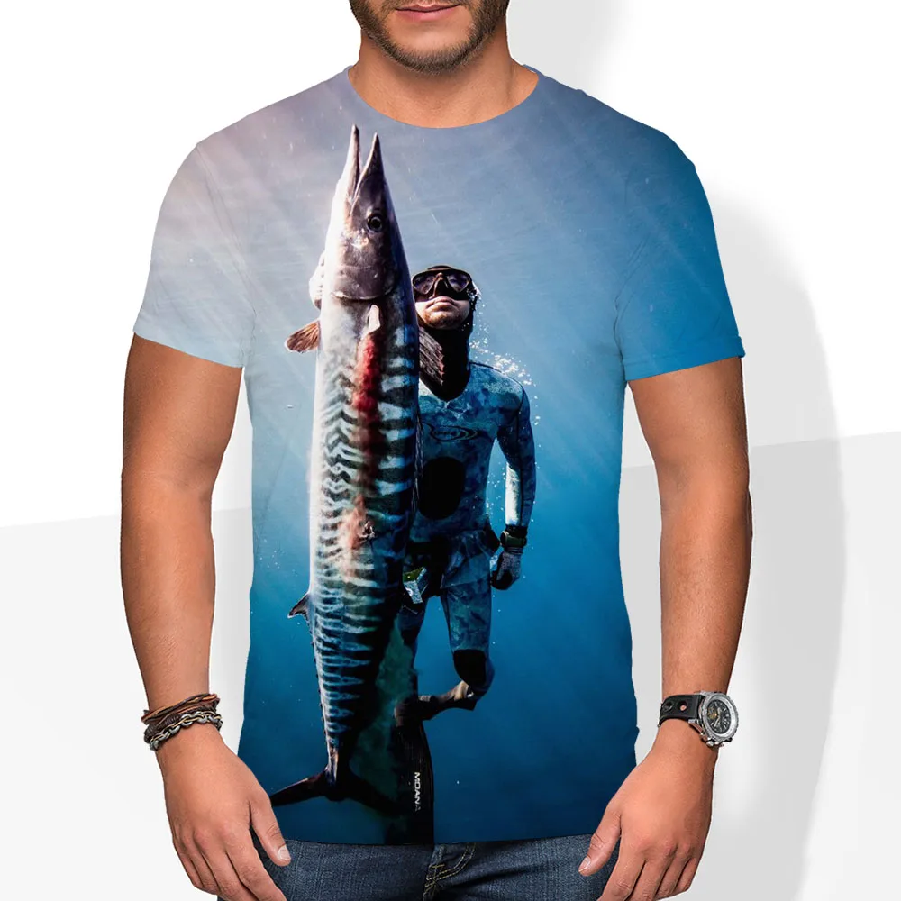 

Fishing Men's 3D T Shirts Can't Work Today Arm Is In A Cast Graphic Tees Streetwear Male Fashion Funny Tops Camiseta