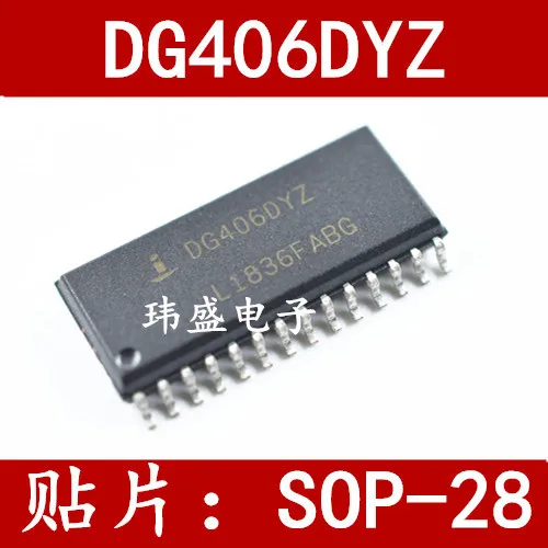 

Бесплатная доставка 10 шт./лот DG406DY DG406DYZ DG406DYZ-T SOP-28