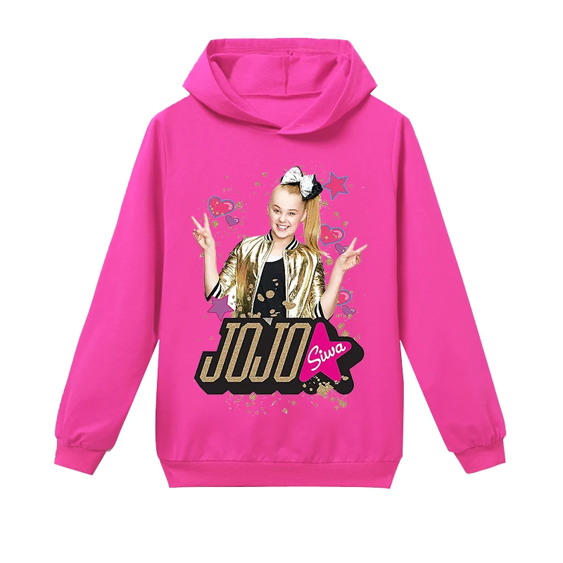 Коллекция 2020 года толстовки с длинными рукавами JOJO Siwa для девочек куртка