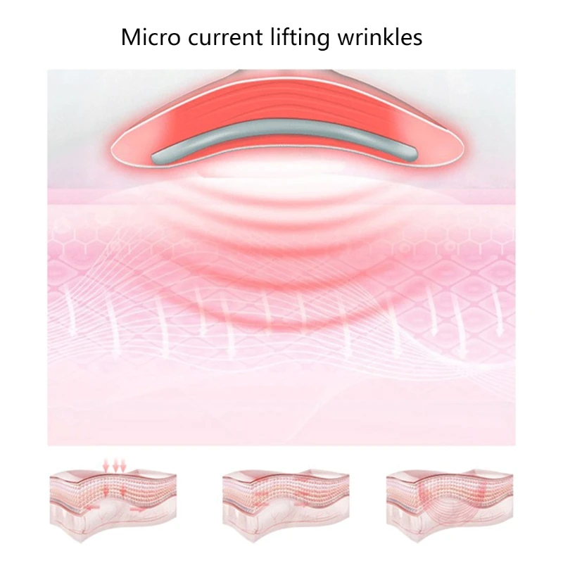 

Remove Double Chin Neck Device LED Photon Heating Therapy Anti-Wrinkle Vibration Skin Lifting Tightening Massager Care Tool