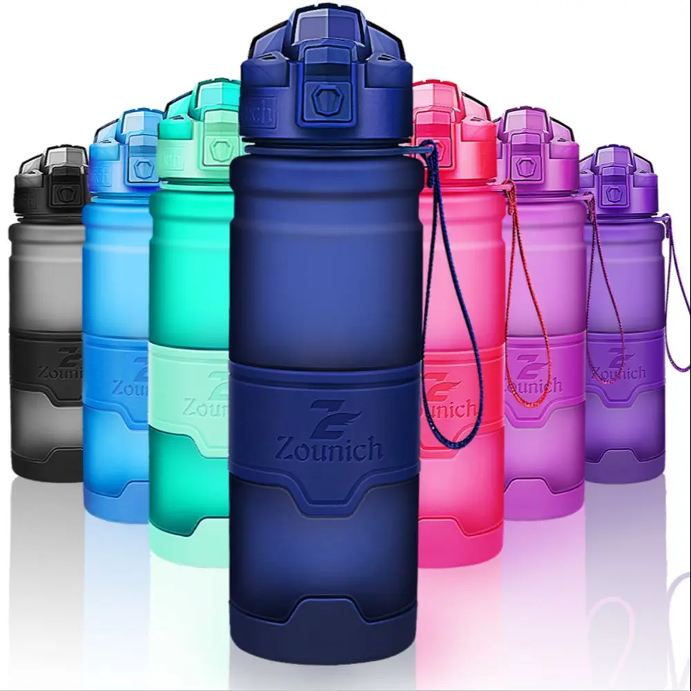 

ZOUNICH High Quality Water Bottle Outdoor Sport Portable Leakproof Protein Shaker Bottle My Drink Bottles BPA Free