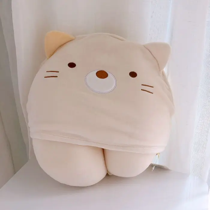 Мультяшные японские U-образные подушки для шеи Sumikko Gurashi мягкая дорожная подушка