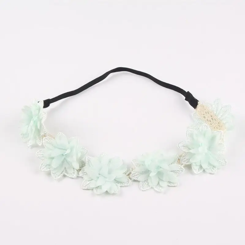 Искусственный жемчуг ободки для женщин Роскошные Стразы сплав Эластичные Свадебные аксессуары для волос 4I2001