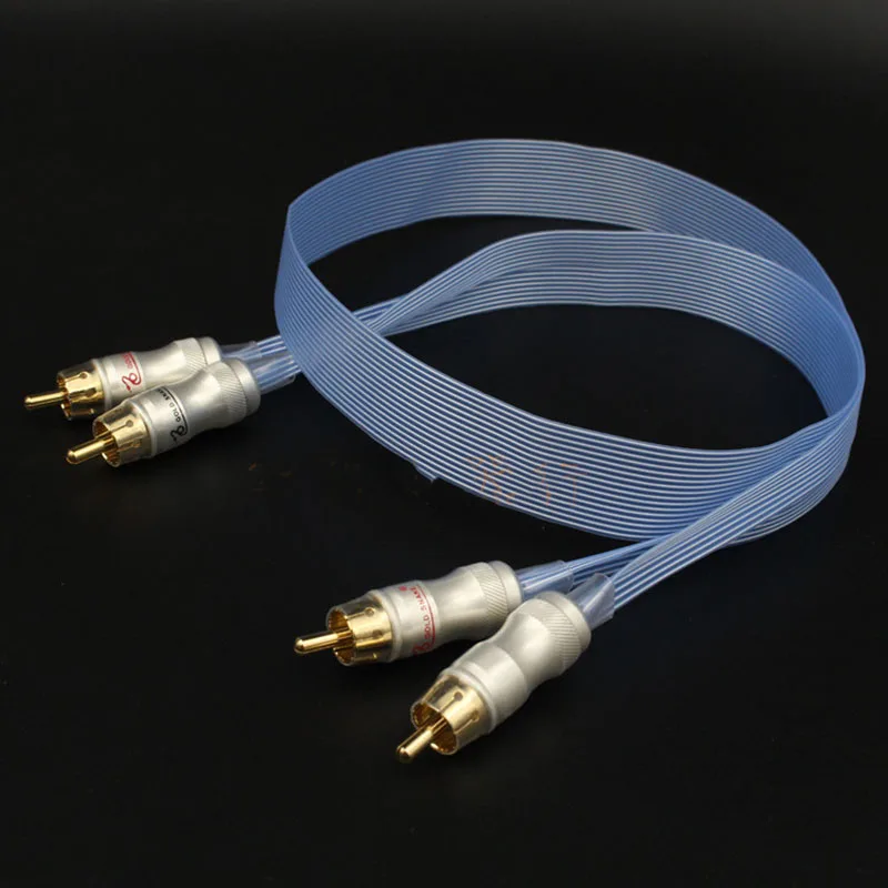 Hi Fi кабель Nordost с посеребренным покрытием BlueHeven king позолоченный RCA для