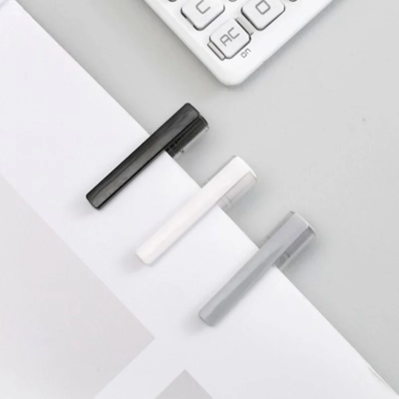 12 шт./лот Новинка Простой стиль гелевая ручка 0 38 мм с черными чернилами