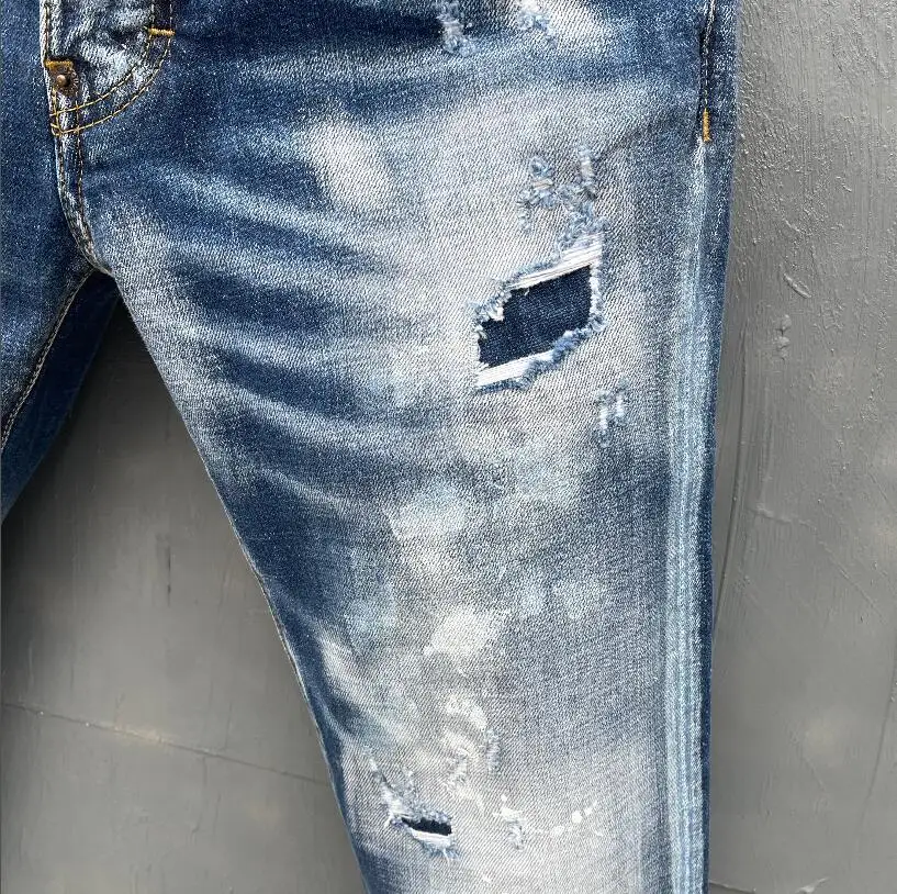 classic,Authentic DSQUARED2,Retro,Italian brand ,Women/Men Jeans,locomotive,Jogging jeans,DSQ029