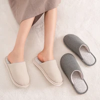 winter warm home women cotton slippers comfortable shoes soft non slip indoor bedroom house slippers men lovers couple fur shoes