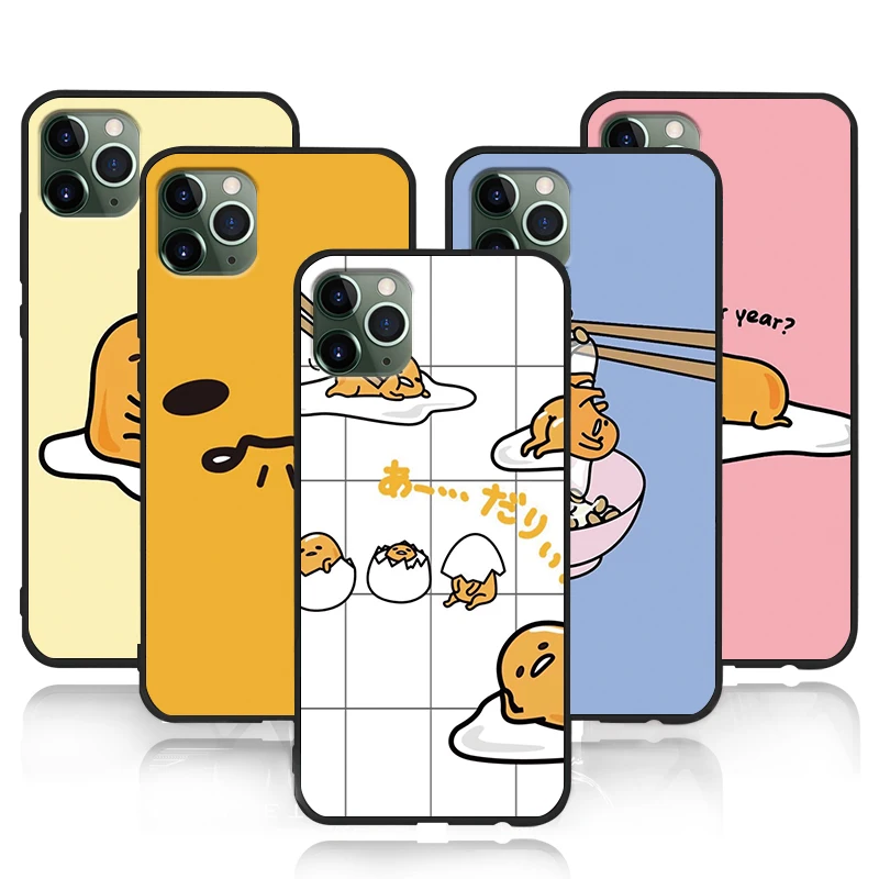 Чехол для телефона iphone 11 Pro Max XR XS MAX X Lazy egg Apple 8 7 6 5S s Plus Силиконовый ТПУ