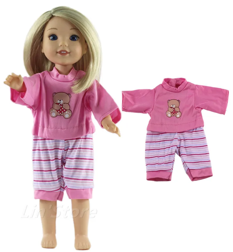 5 комплектов одежды для кукол в новом стиле повседневная одежда американской