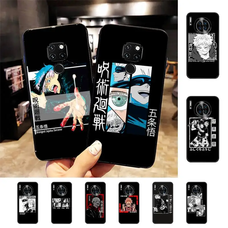 

Jujutsu Kaisen Anime Phone Case For Huawei Nova 3I 3E mate 20lite 20Pro 10lite Luxury funda case