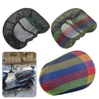 summer cool breathable accessories anti slip cover grid motorcycle moped cushion protection pad scooter seat covers